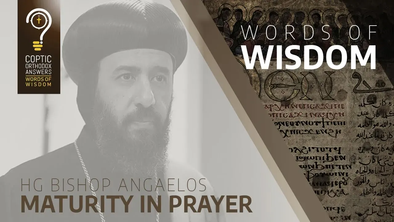 Maturity in prayer