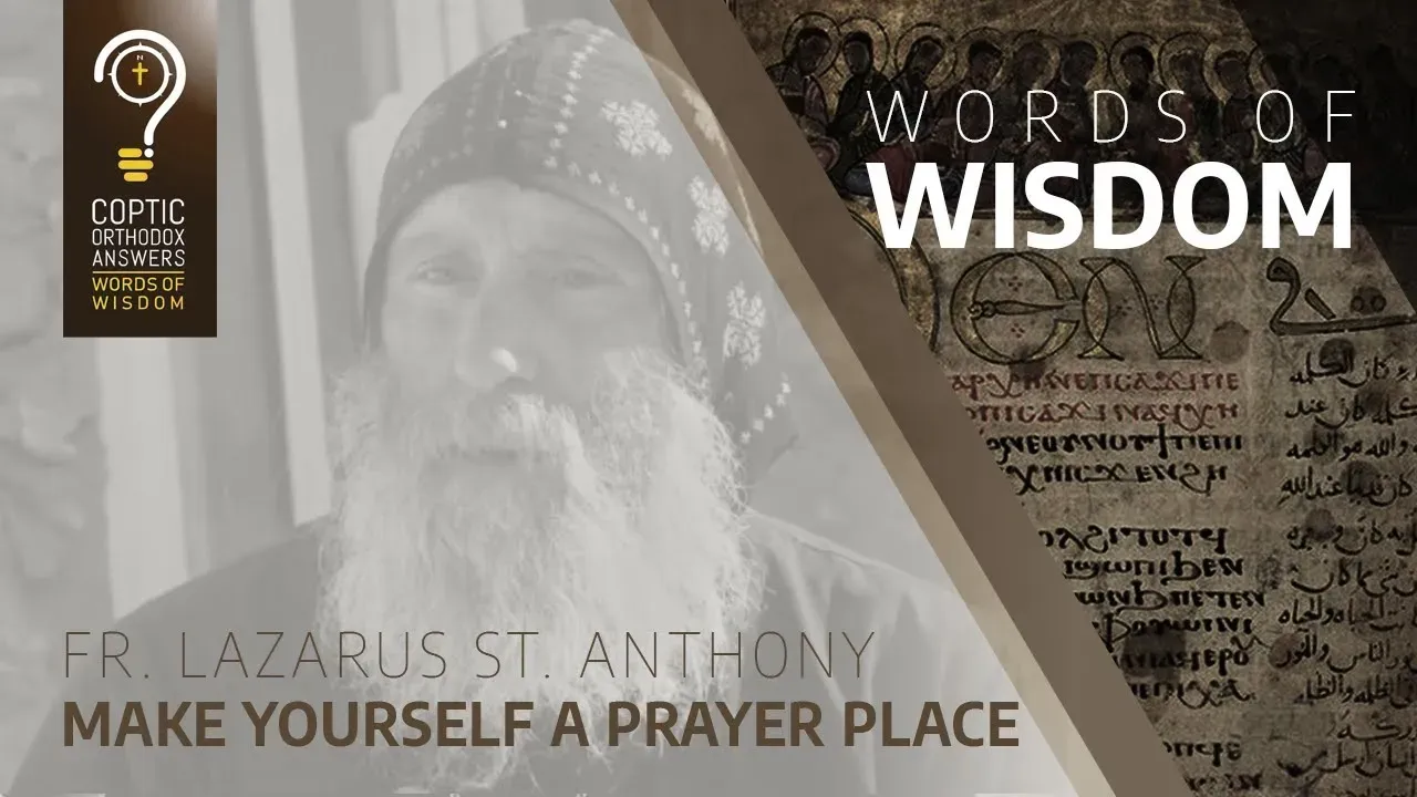 Make yourself a prayer place